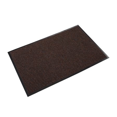 CROWN MATTING TECHNOLOGIES Floor Mat, Brown, 3 ft. W x NR0035BR
